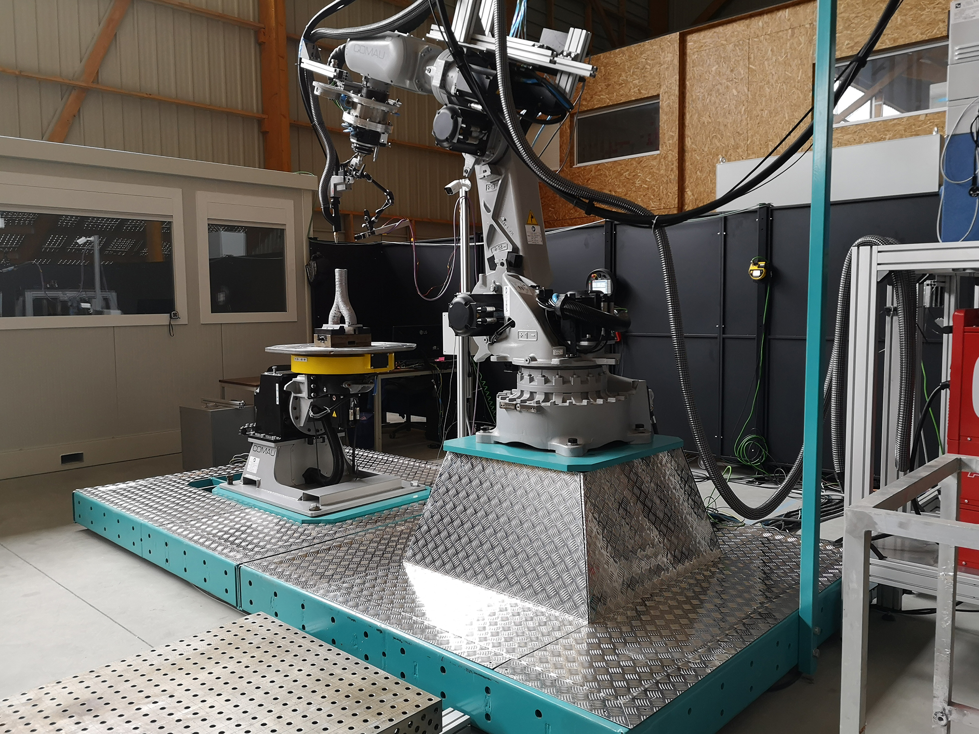 technologie de fabrication additive robotisée intelligente